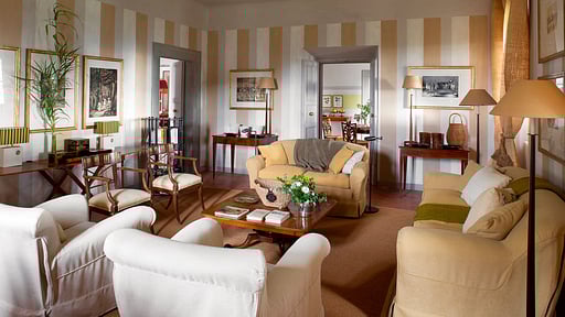 Villa Tavernaccia Woonkamer 2