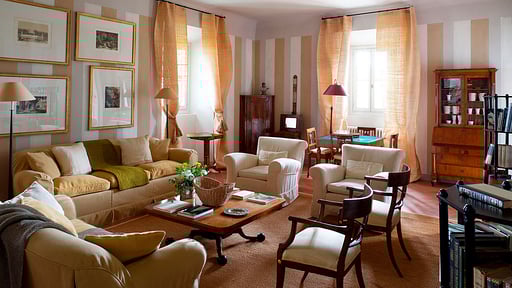 Villa Tavernaccia Woonkamer 2