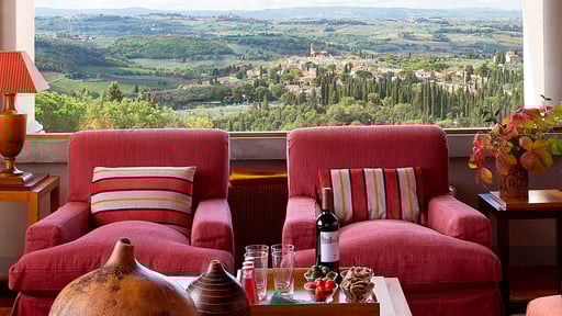 Villa Tavernaccia Woonkamer 3