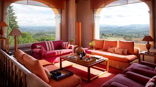 Villa Tavernaccia Woonkamer 3