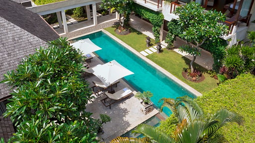 Villa Tenang Drone pictures