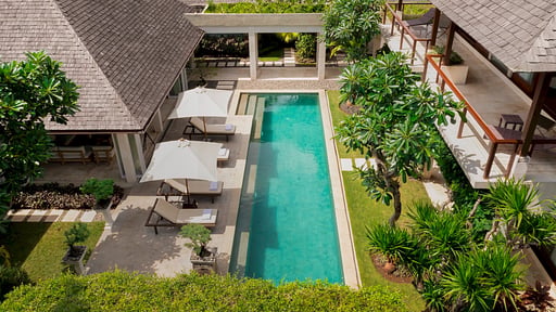Villa Tenang Drone pictures