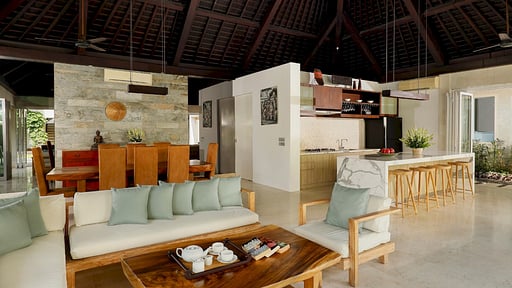 Villa Tenang Living room