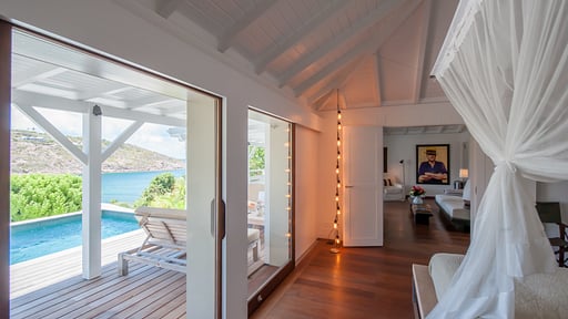 Villa Teora Schlafzimmer 1