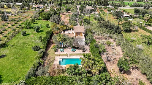 Villa Teresa Suau Foto drone