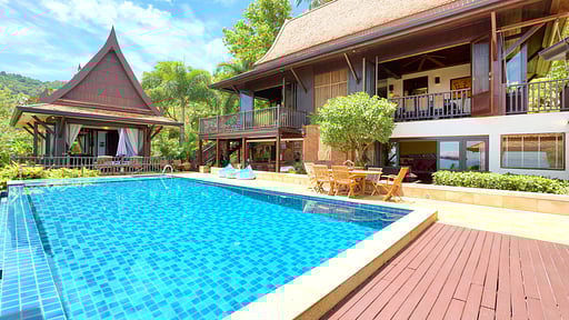 Villa Thai Teak Piscine