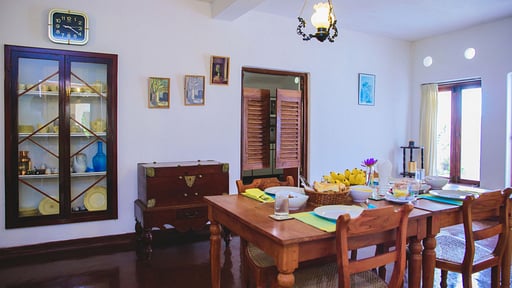 Villa Thalpe Walawwa Dining area