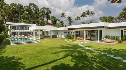 Villa Thansamaay Фото с дрона