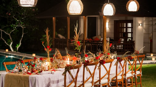 Villa The Beji Dining area