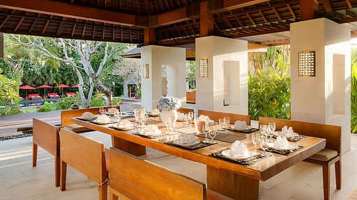 Villa The Beji Dining area