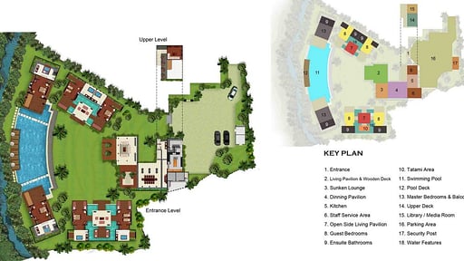 Villa The Beji Floor plan