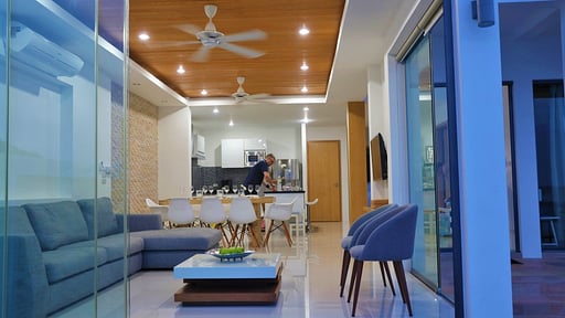 Villa The Calvie Wohnbereich