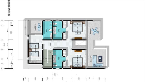 Villa The Calvie Grundriss