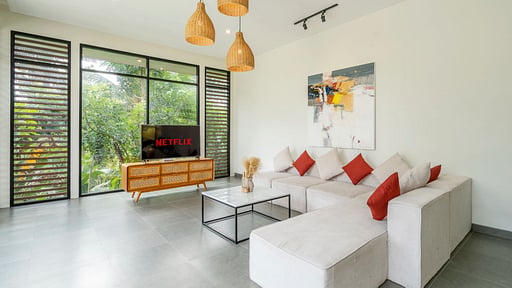 Villa The Kayu Living room