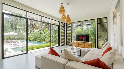 Villa The Kayu Living room