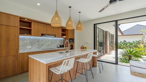 Villa The Kayu Kitchen