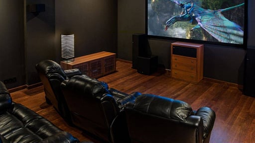 Villa The Luxe Media room