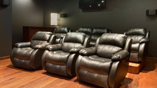 Villa The Luxe Media room