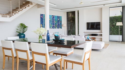 Villa The Ridge Eight Dining area