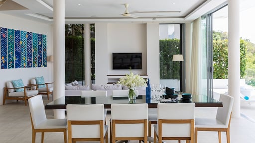 Villa The Ridge Eight Dining area