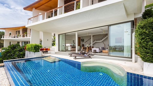 Villa The Ridge Five Piscina