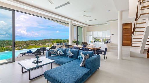 Villa The Ridge Three Woonkamer