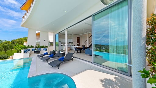 Villa The Ridge Three Zwembad