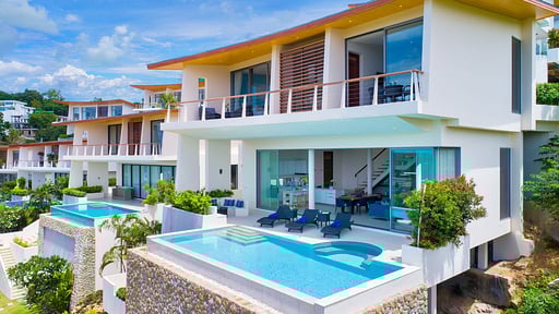 Villa The Ridge Three Drone foto's