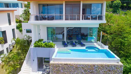 Villa The Ridge Three Drone foto's