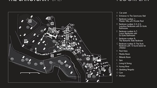 Villa The Sanctuary Floor plan