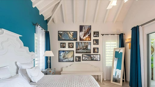 Villa Ti Moun Schlafzimmer 1