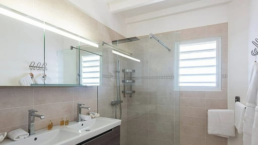 Villa Ti Moun Schlafzimmer 2