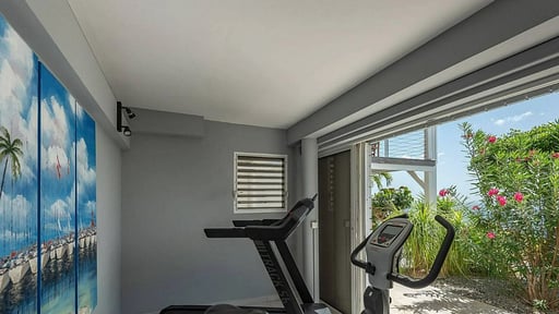 Villa Ti Moun Fitnessraum