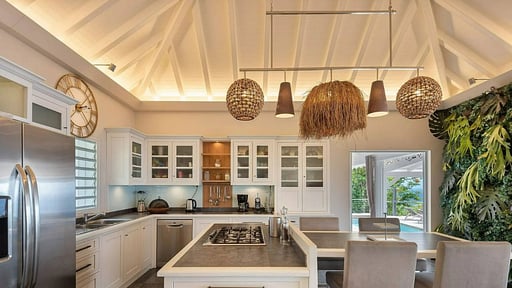 Villa Ti Moun Küche