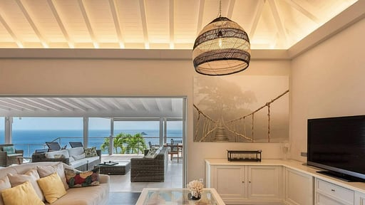 Villa Ti Moun Wohnbereich