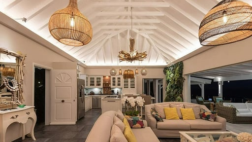 Villa Ti Moun Wohnbereich