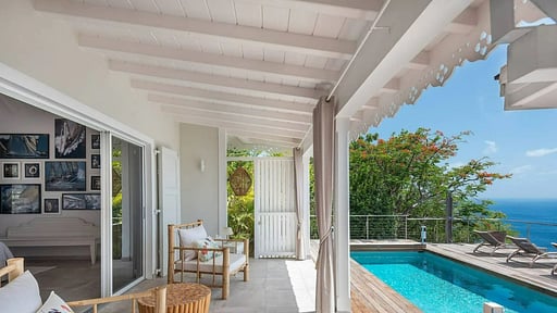 Villa Ti Moun Schlafzimmer 1