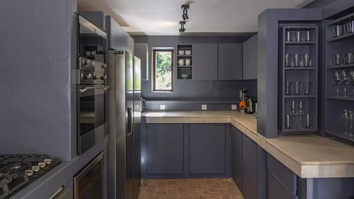 Villa Ti Rock Kitchen