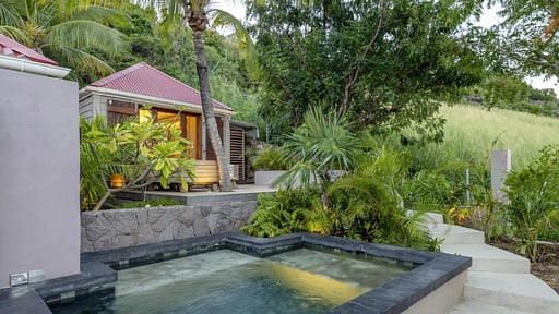 Villa Ti Rock Jacuzzi