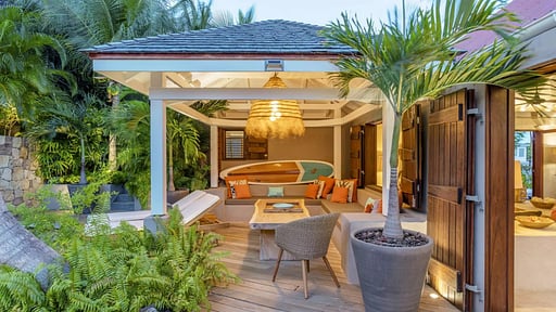 Villa Ti Rock Woonkamer