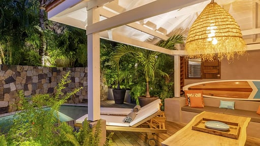 Villa Ti Rock Woonkamer