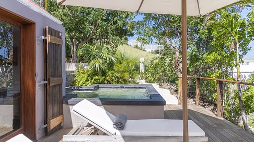 Villa Ti Rock Jacuzzi