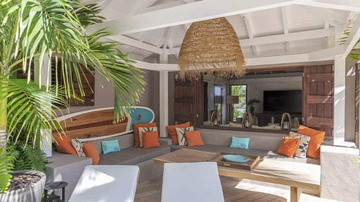 Villa Ti Rock Woonkamer