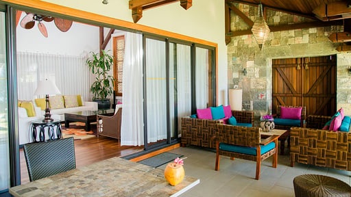 Villa Tiara Terrasse/Veranda