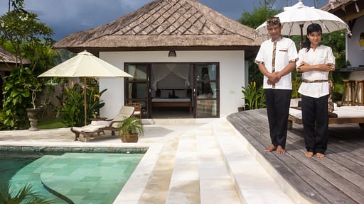 Villa Tibu Indah Villa staff