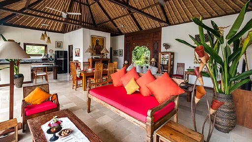 Villa Tibu Indah Living room