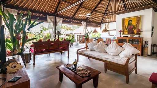 Villa Tibu Indah Living room