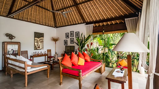 Villa Tibu Indah Living room