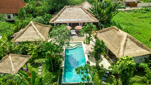 Villa Tibu Indah Drone pictures