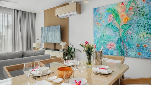 Villa Tierra Dining area